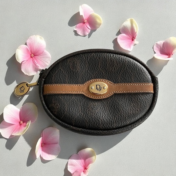 Dior Handbags - EUC, Christian Dior, Small Zipper Change Purse